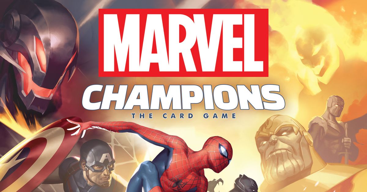 Box art for Marvel Champions: The Card Game